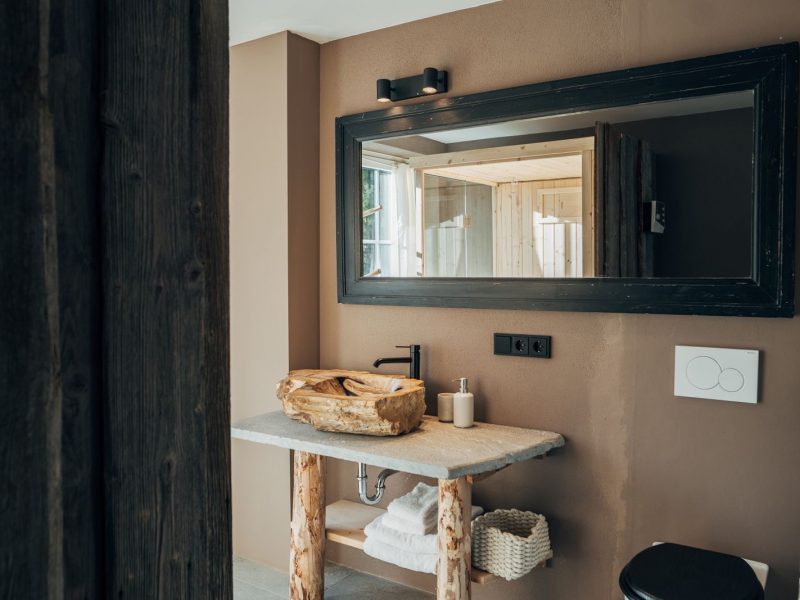 Ferienwohnung mit Sauna | MOUNTAIN LODGE OBERJOCH